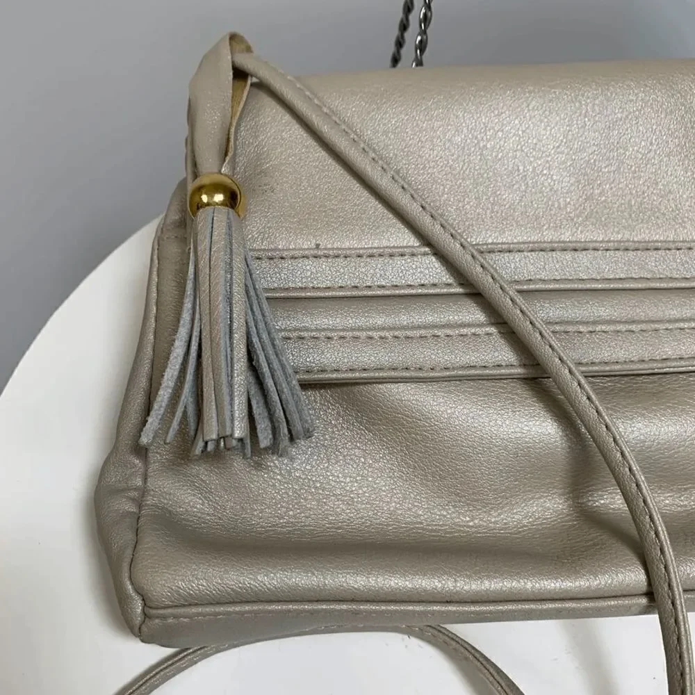 Vintage 80's Toni Metallic Shoulder Purse